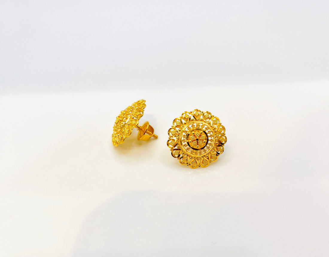 22K Gold Earrings