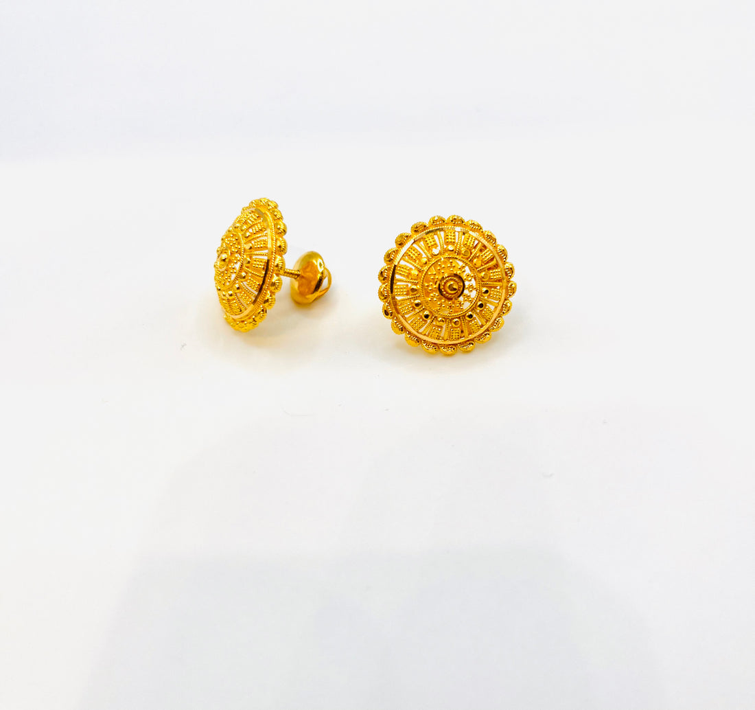 22K Gold Earrings