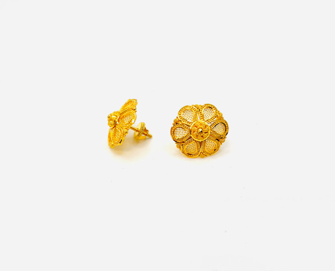 22K Gold Earrings