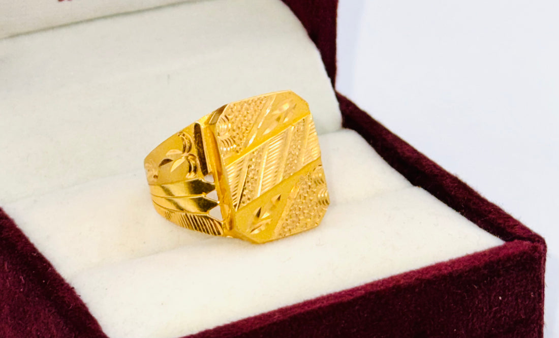 22K Gold Men's Ring